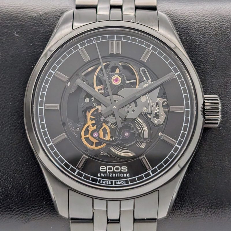 Epos 3501 SK Skelettierte Automatikuhr Ø41mm Uhr Herrenuhr #1212