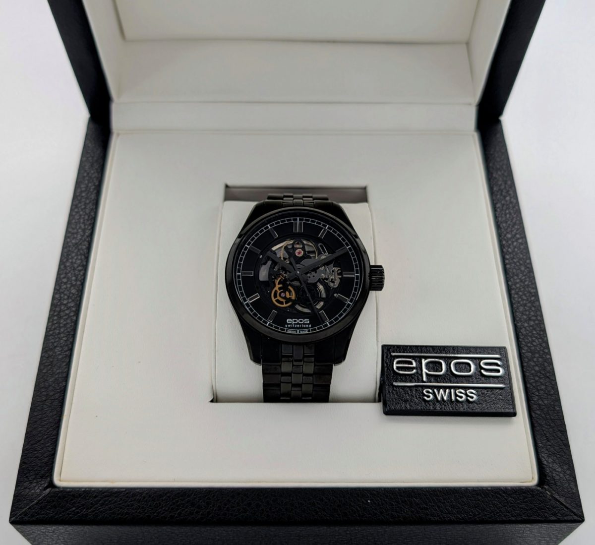 Epos 3501 SK Skelettierte Automatikuhr Ø41mm Uhr Herrenuhr #1212