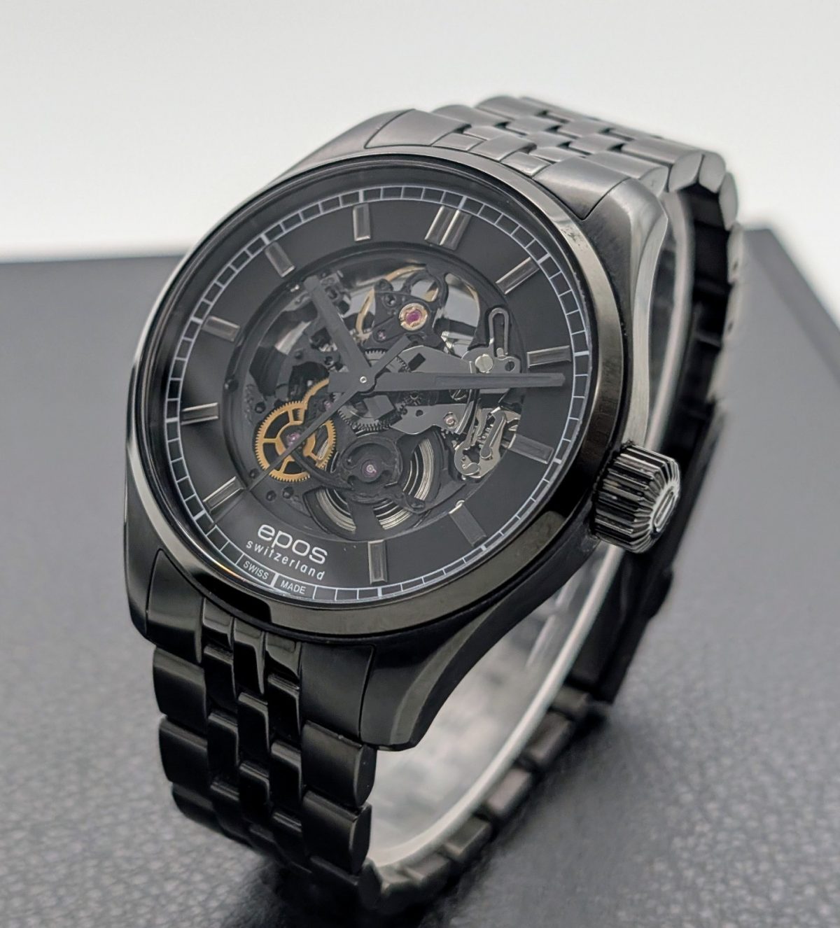 Epos 3501 SK Skelettierte Automatikuhr Ø41mm Uhr Herrenuhr #1212