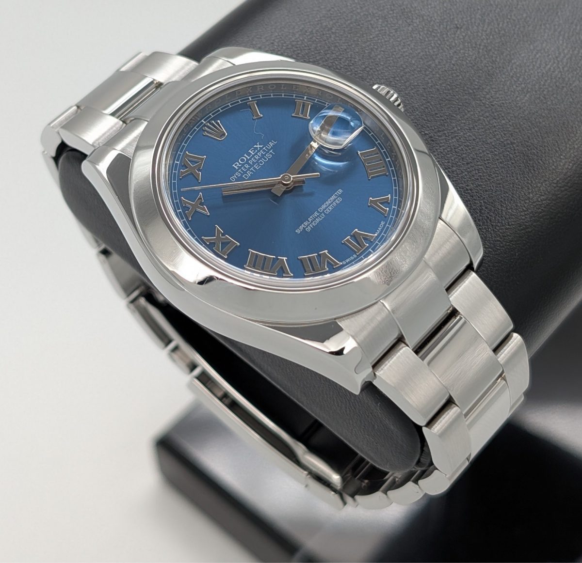 Rolex Datejust II 116300 Uhr Ø41mm Herrenuhr Blue Dial Fullset BJ2015 #1209