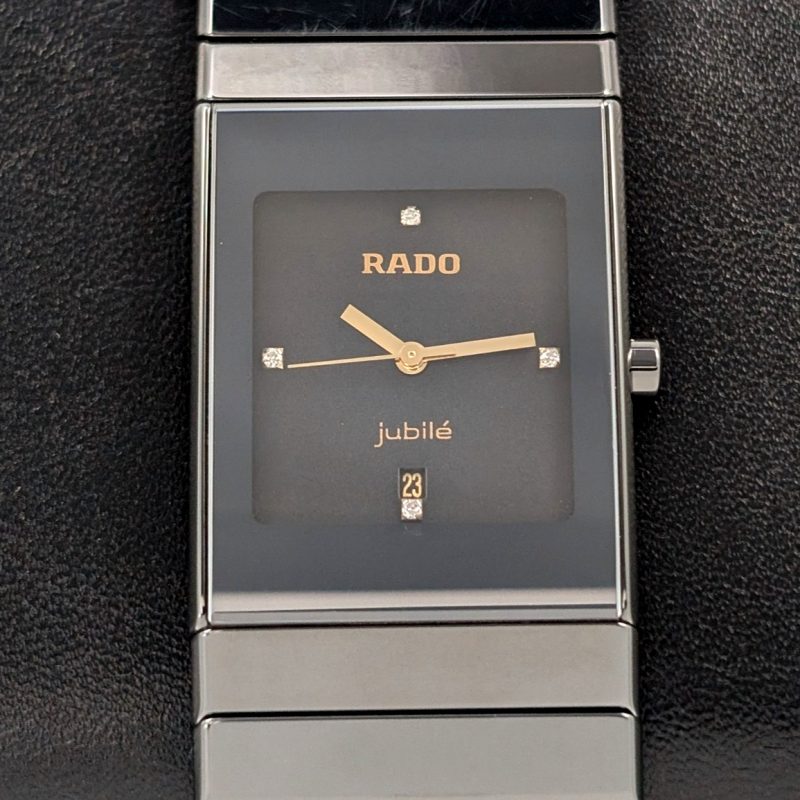 Rado Diastar 111.0348.3 Diamant Dial High-Tech Ceramics Uhr Armbanduhr #1241