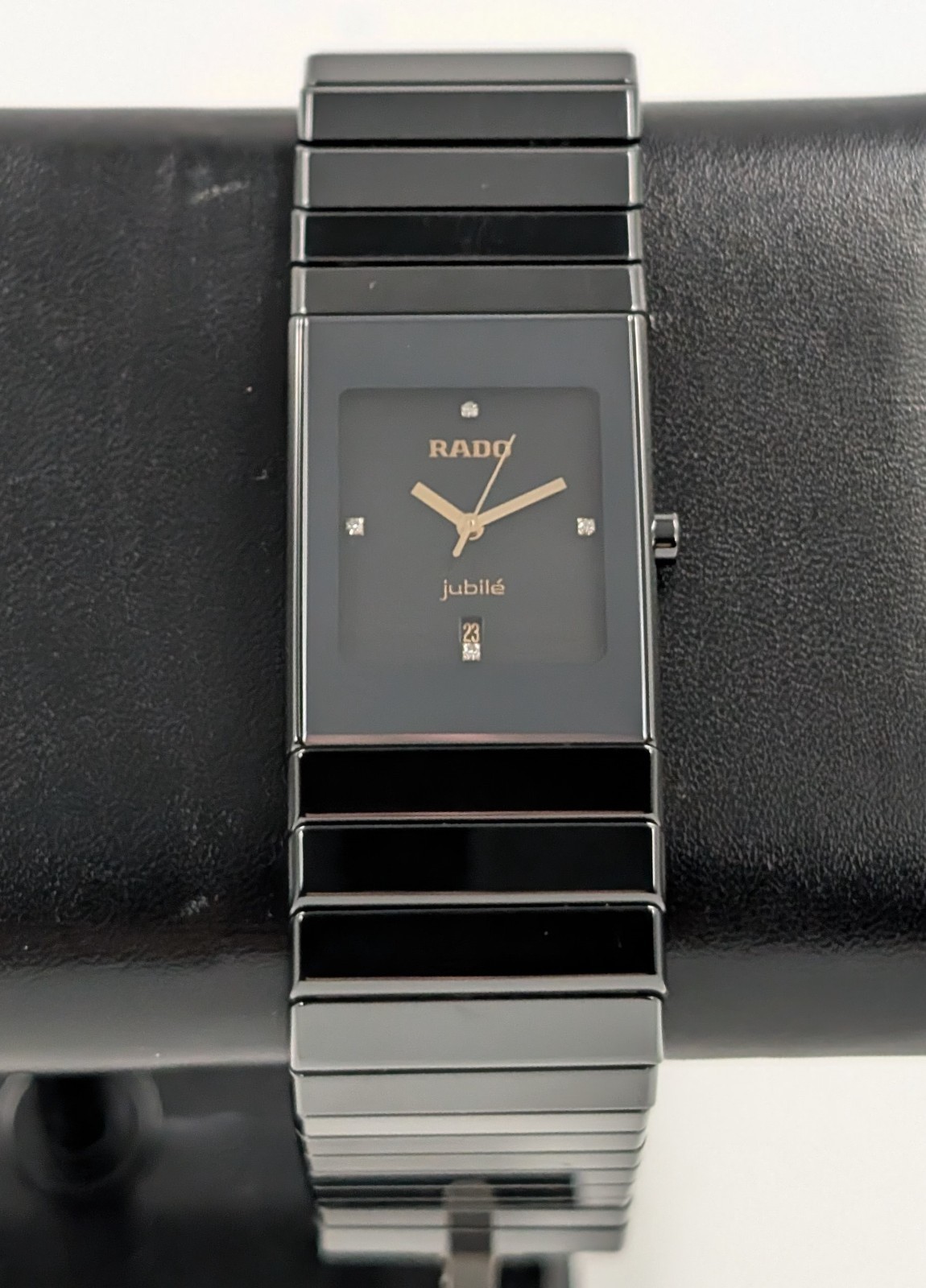 Rado Diastar 111.0348.3 Diamant Dial High-Tech Ceramics Uhr Armbanduhr #1241