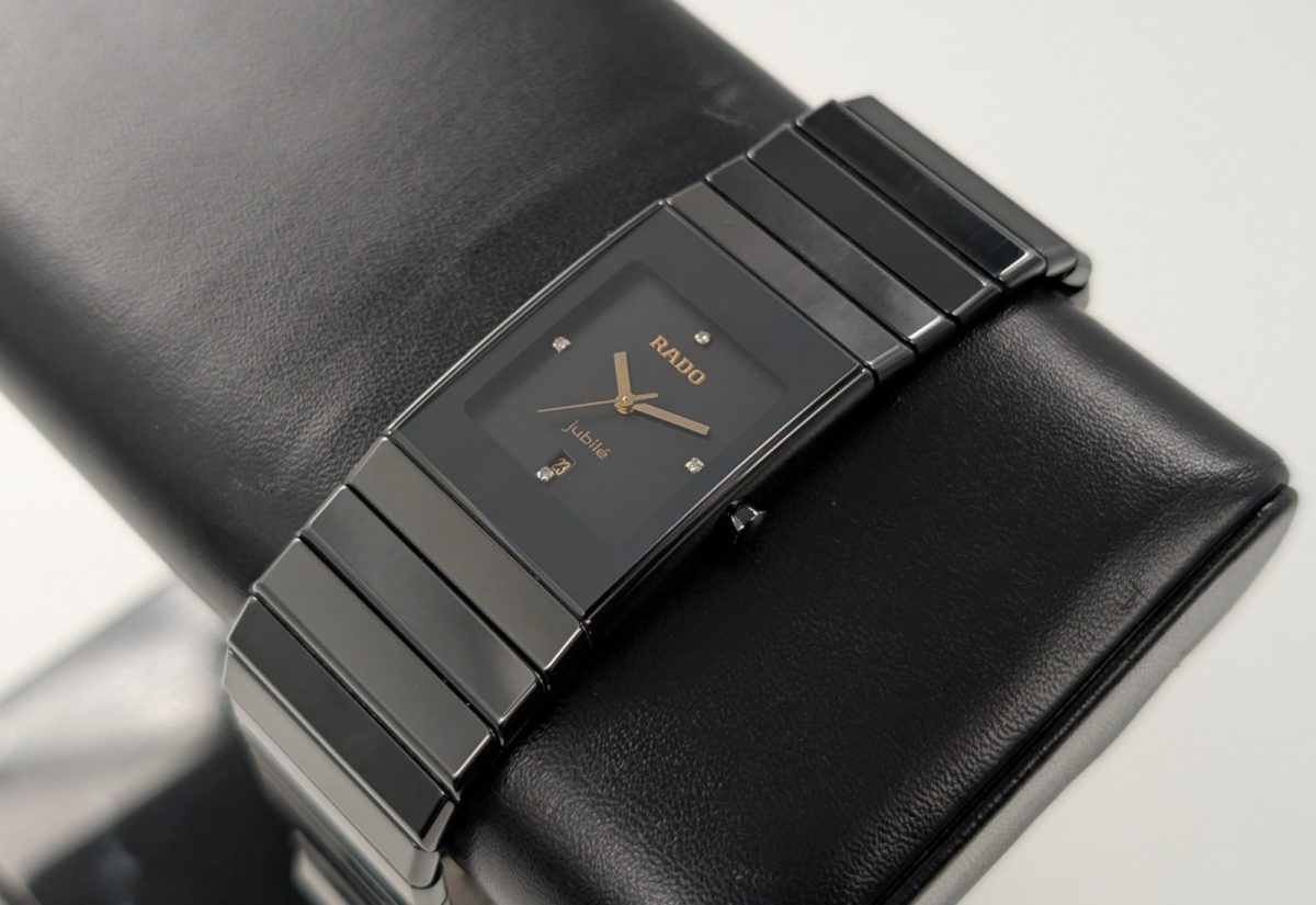 Rado Diastar 111.0348.3 Diamant Dial High-Tech Ceramics Uhr Armbanduhr #1241