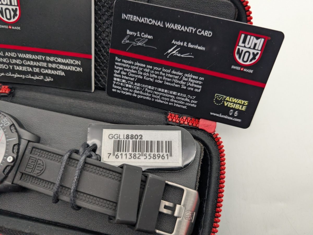 Luminox Black OPS PC Carbon Uhr Ø45mm Kautschuk - LU8800 #1326