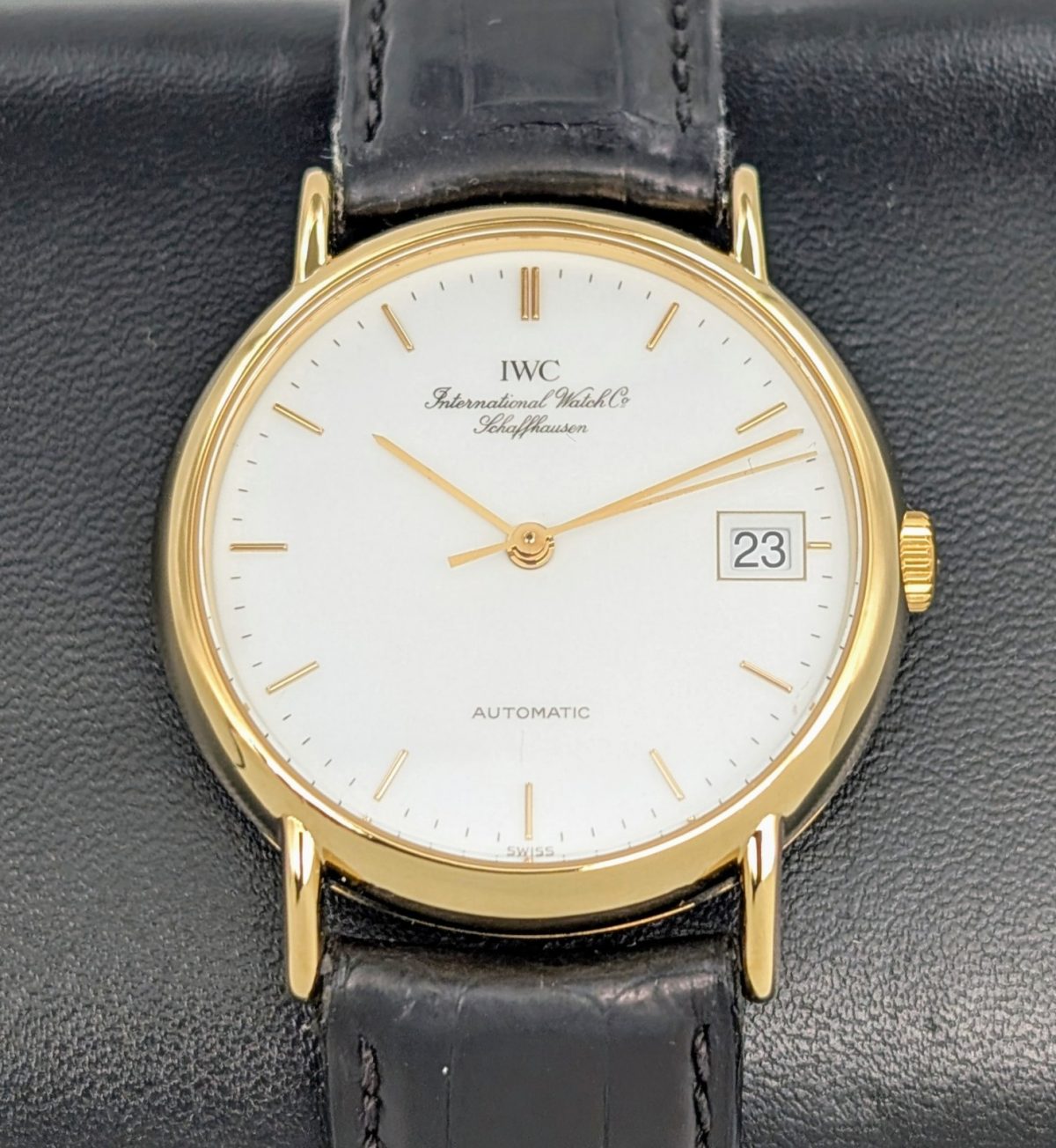 IWC Portofino Automatic IW351301 Ø34mm White Dial Uhr Fullset #1324