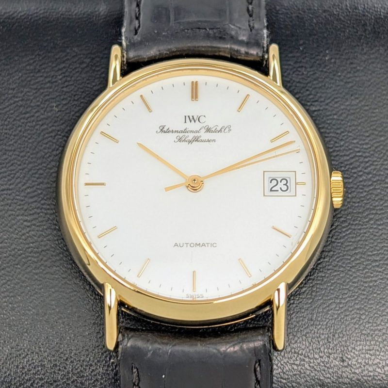 IWC Portofino Automatic IW351301 Ø34mm White Dial Uhr Fullset #1324