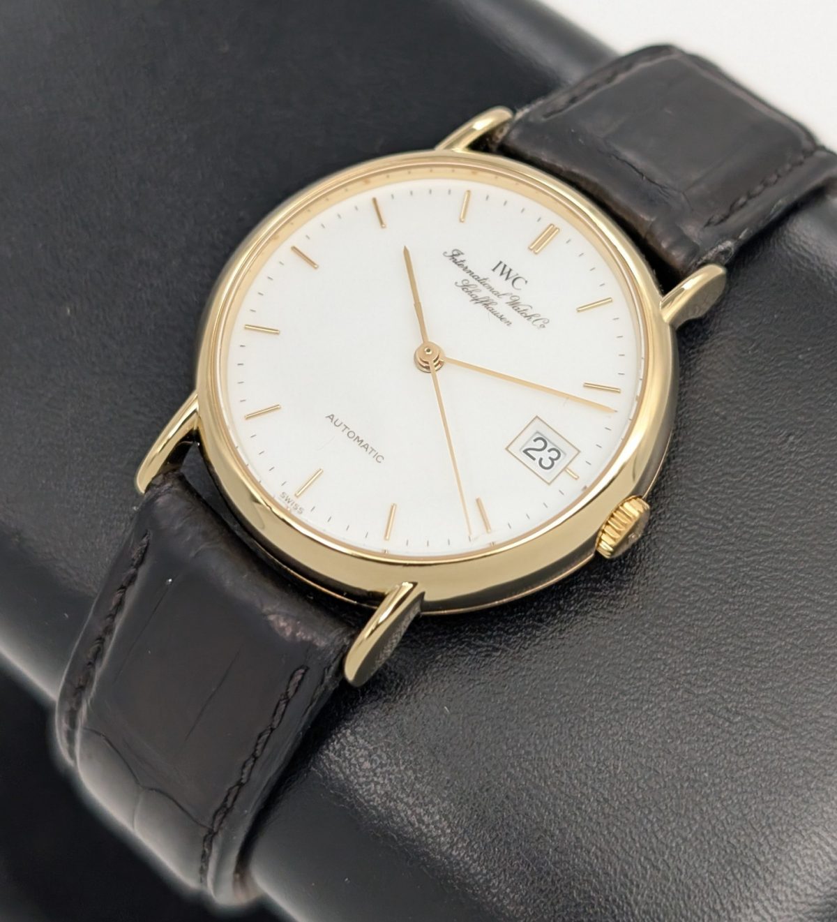IWC Portofino Automatic IW351301 Ø34mm White Dial Uhr Fullset #1324