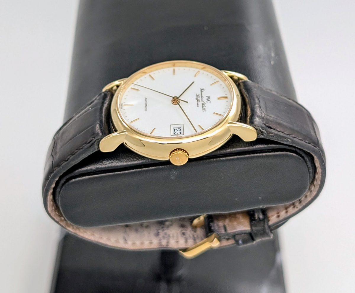 IWC Portofino Automatic IW351301 Ø34mm White Dial Uhr Fullset #1324