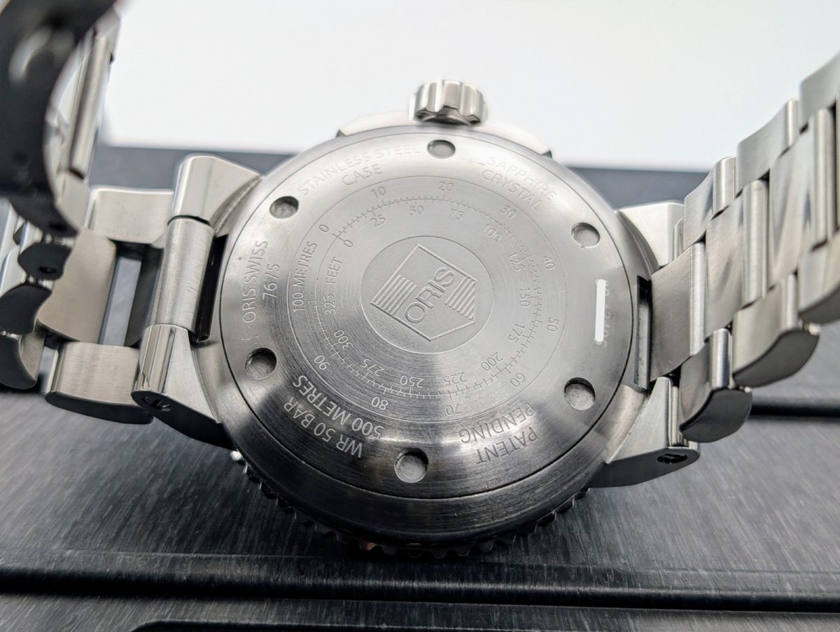 Oris Aquis Depth Gauge Ref. 01 733 7675 4154-Set Ø46mm Uhr Fullset #1343