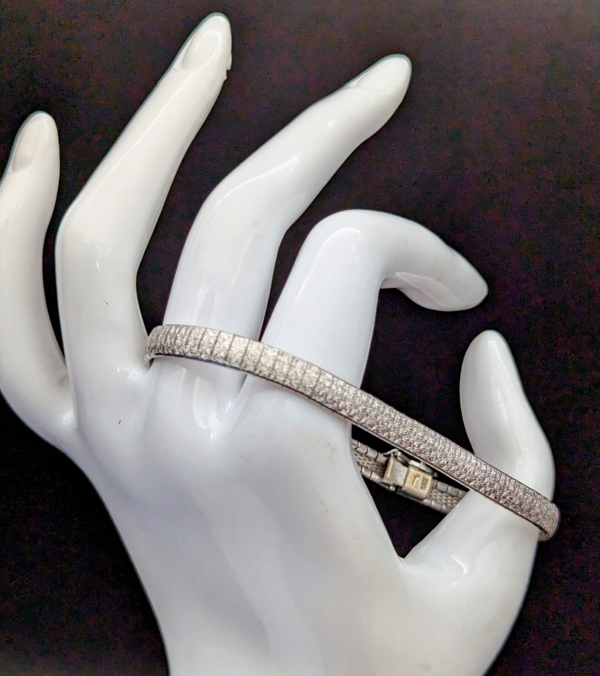 Damenarmband 835 Sterling Silber Armband Kette Silver 19,50cm 11Gramm #324