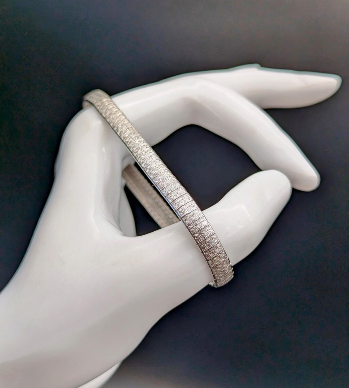 Damenarmband 835 Sterling Silber Armband Kette Silver 19,50cm 11Gramm #324