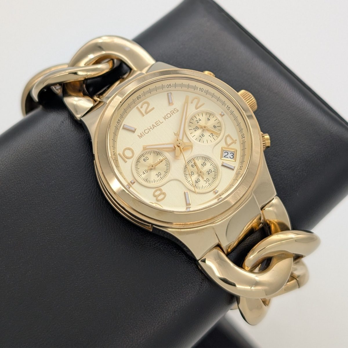 Michael Kors MK3131 Chronograph RUNWAY Quarz Damenuhr Ø38mm Uhr #1280