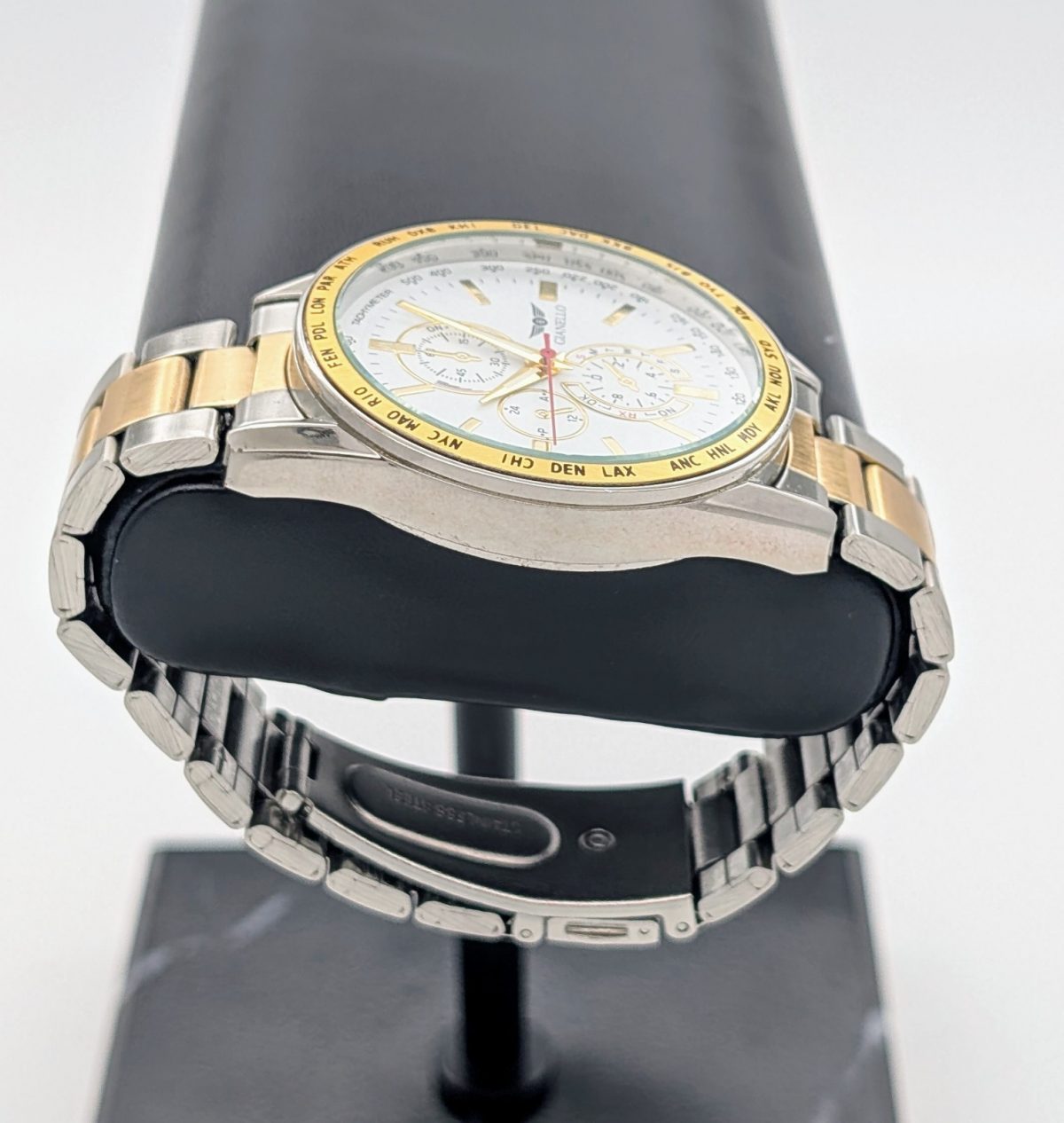 Gianello GNL7911TT White Dial Chronograph Ø42mm Uhr #1271