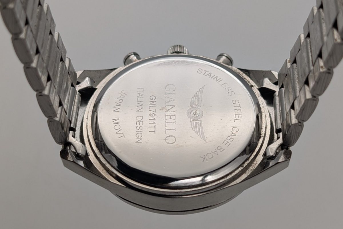 Gianello GNL7911TT White Dial Chronograph Ø42mm Uhr #1271