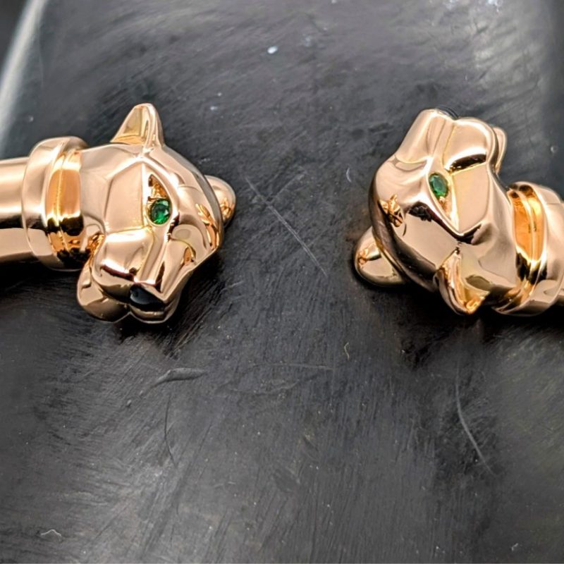 750/18K Rosegold Cartier Panthère de Cartier Armband- 25 g -N6711616 16cm #1382