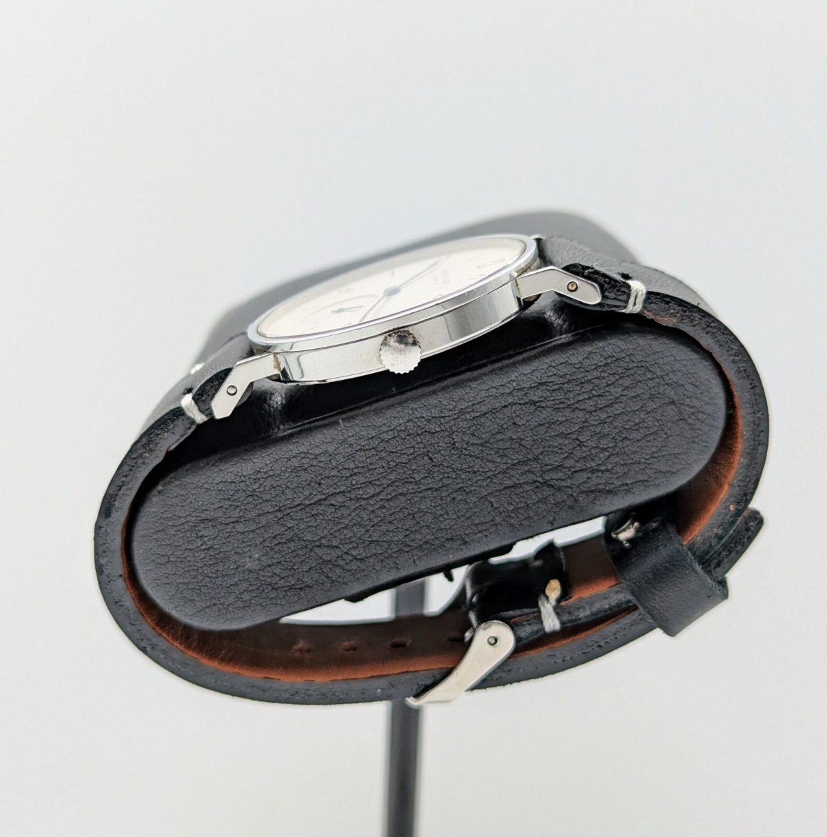 NOMOS Tangente 101 Armbanduhr 35mm Glashütte Edelstahl Handaufzug Uhr #23