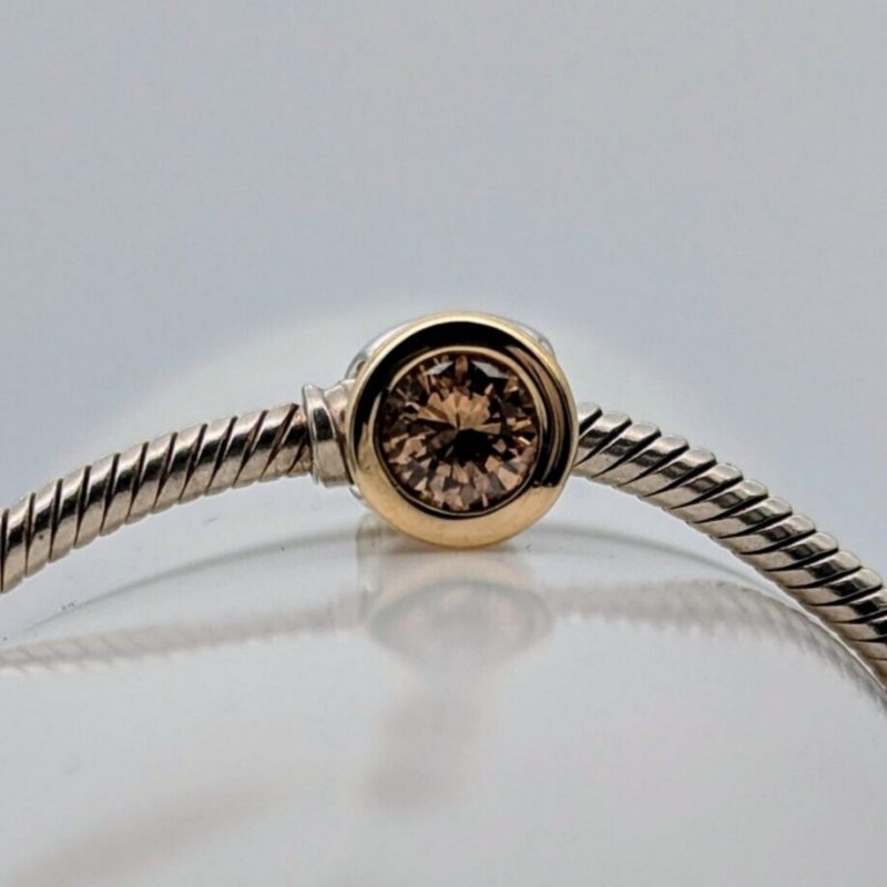 Pandora Charm Armband 925 ALE - 14k Gold für Pandora Armbänder #439