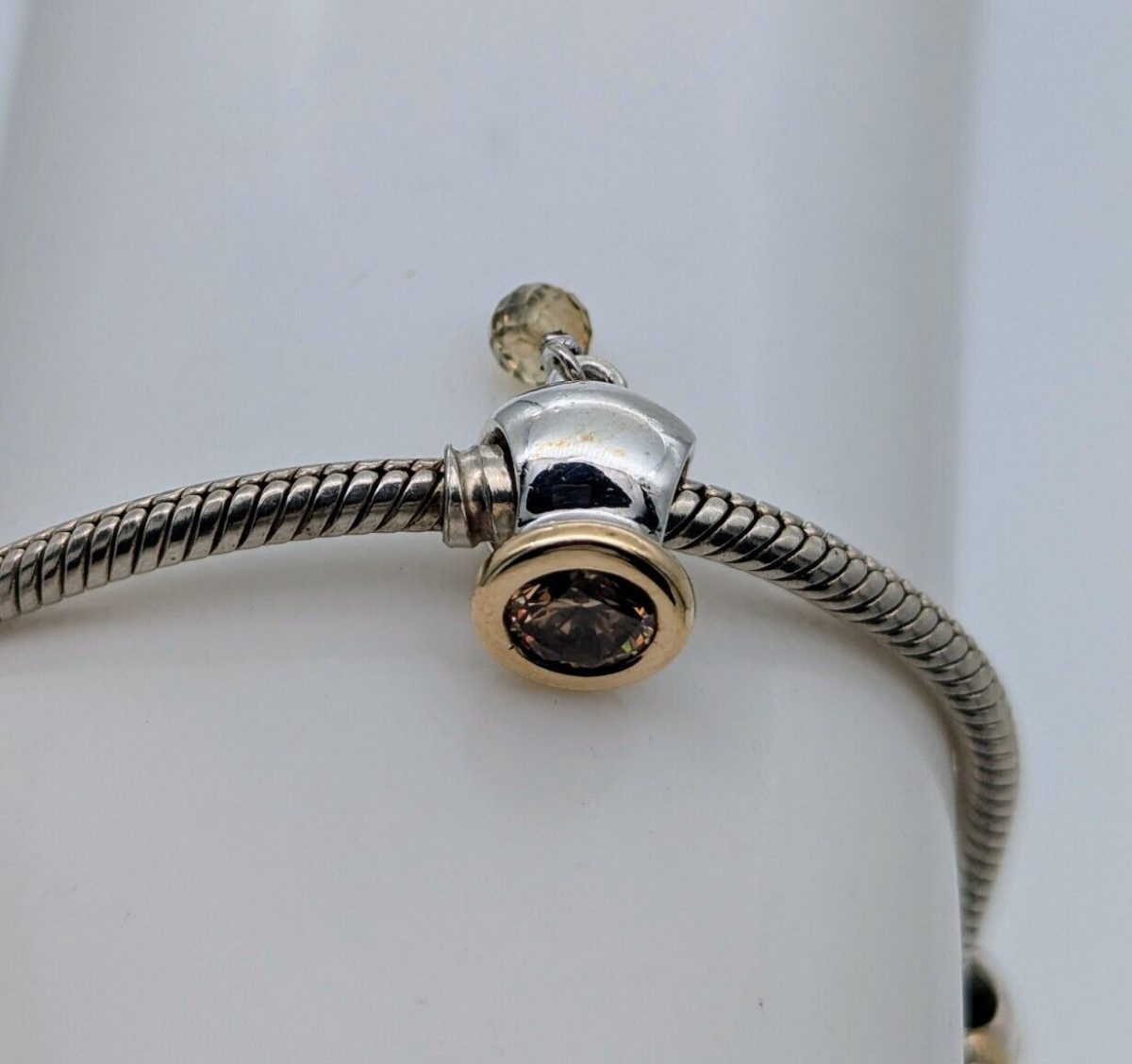 Pandora Charm Armband 925 ALE - 14k Gold für Pandora Armbänder #439