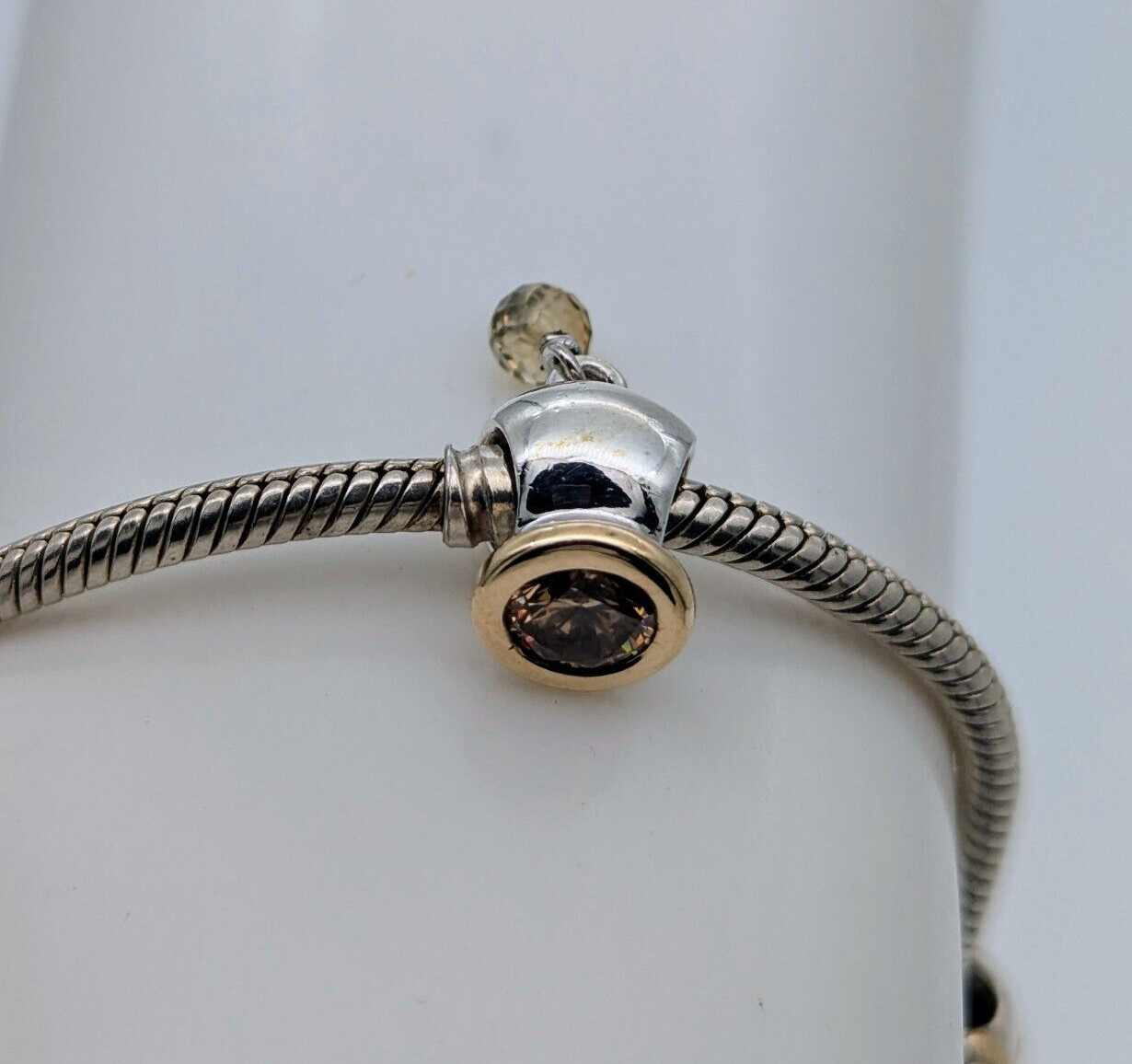 Pandora Charm Armband 925 ALE - 14k Gold für Pandora Armbänder #439