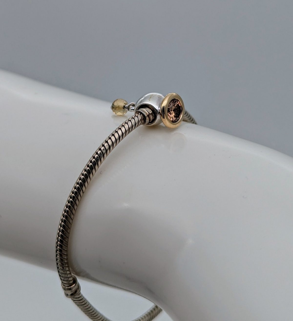 Pandora Charm Armband 925 ALE - 14k Gold für Pandora Armbänder #439