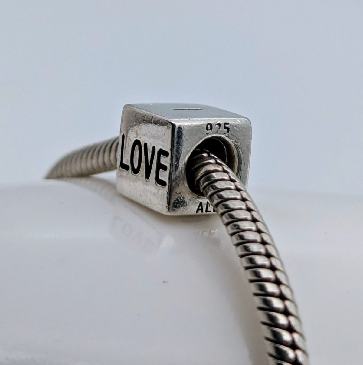 Pandora Love You Charm Armband 925 ALE-14k Gold für Pandora Armbänder #441
