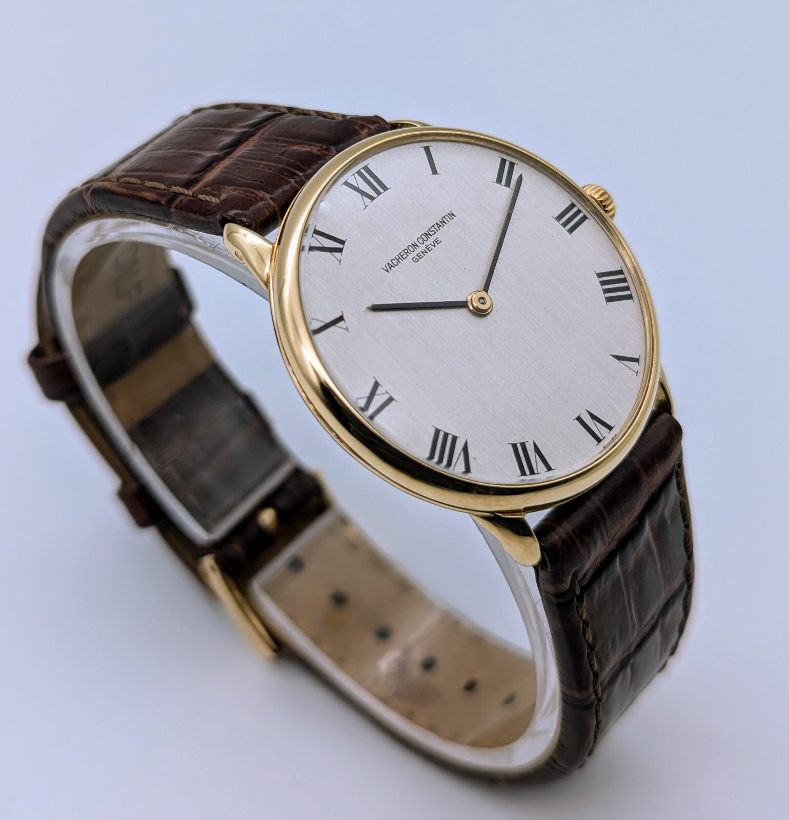 Vacheron Constantin Patrimony ultra Slim 18kt Gold Ref. 34014 Handaufzug #48
