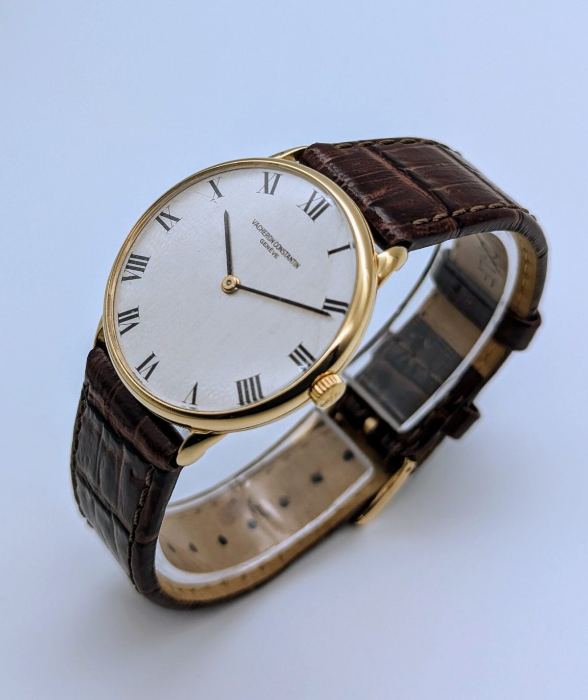 Vacheron Constantin Patrimony ultra Slim 18kt Gold Ref. 34014 Handaufzug #48
