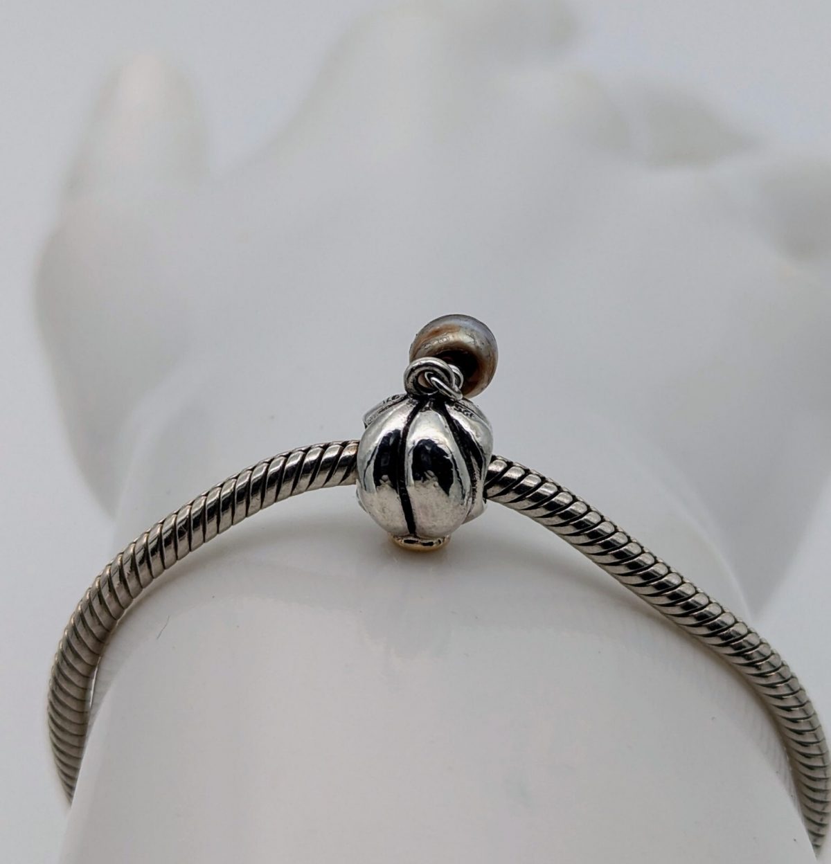 Pandora Charm Armband 925 ALE-14k Gold für Pandora Armbänder #443