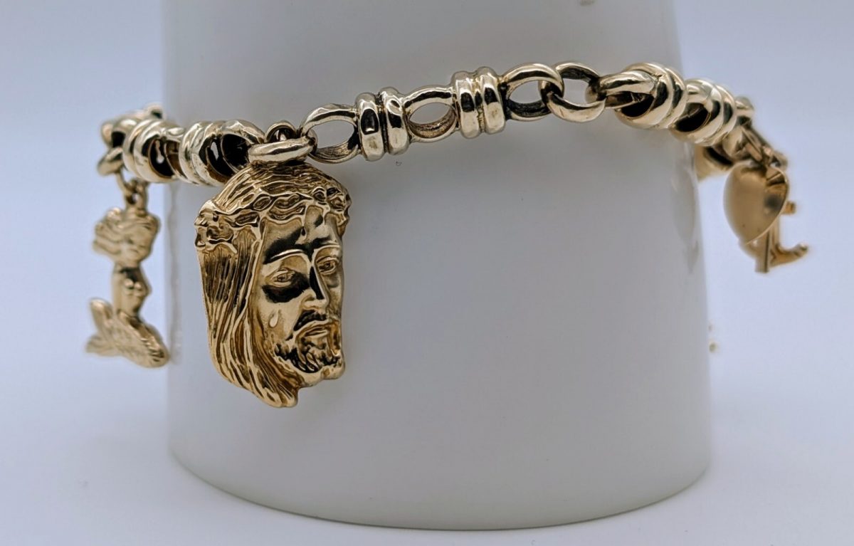 Bettelarmband Goldarmband 585/14K Kette Gelbgold 21cm 18,30Gramm Armband #498