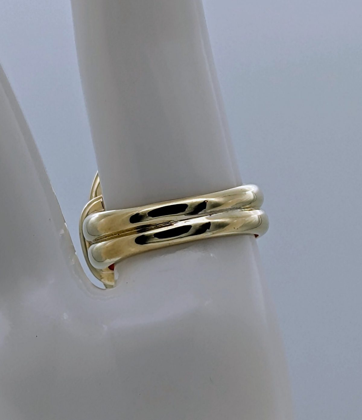 Karneol Siegelring Adel Ring Designring 585/14K Karat 8,80Gr. Gelbgold Gr.51#488