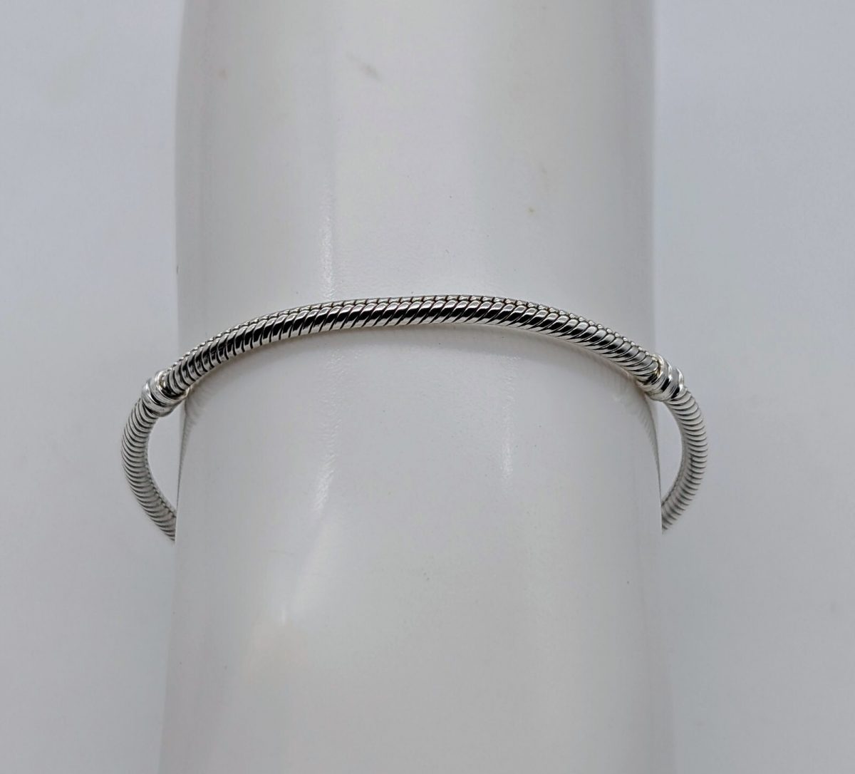 Pandora Armband 925 Sterling Silber 20cm 2xcharms #551