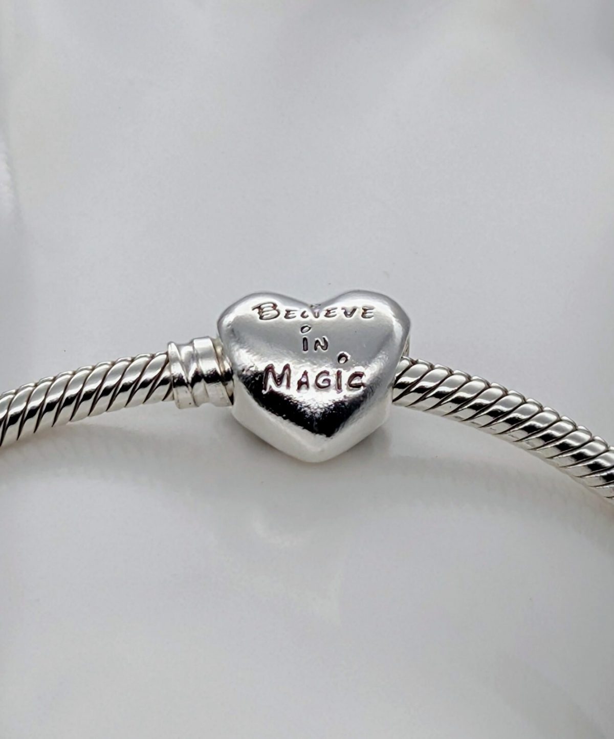 Pandora Armband 925 Sterling Silber 20cm 2xcharms #551