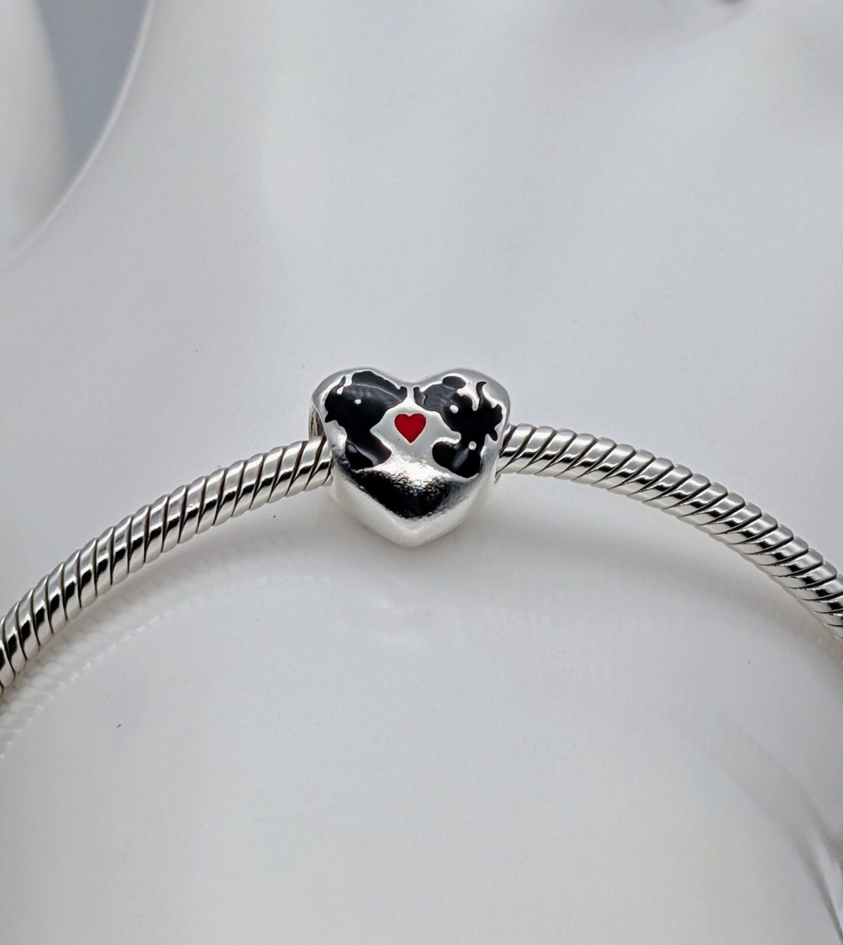 Pandora Armband 925 Sterling Silber 20cm 2xcharms #551