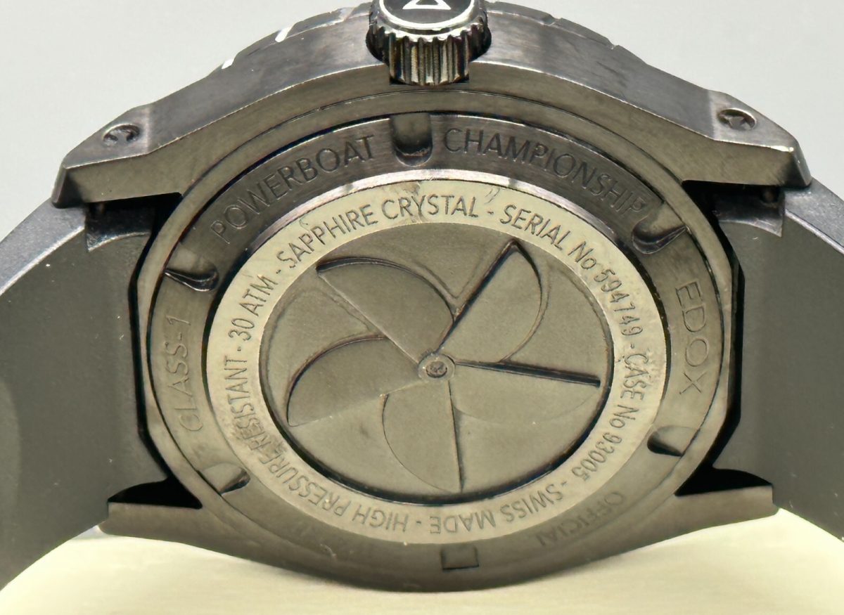 Edox Class-1 Powerboat Championship GMT Worldtimer GMT Automatic 93005 37N #28