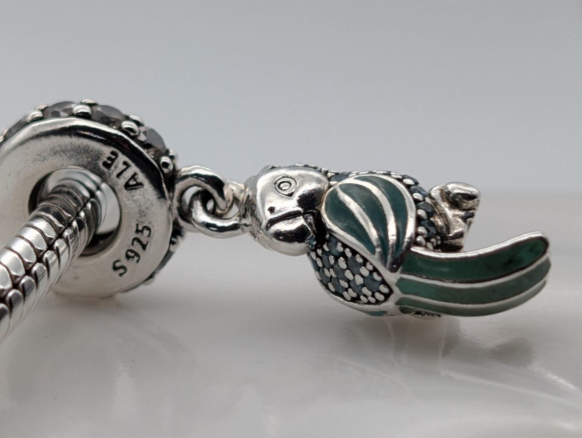 Pandora Papagai Charm Armband 925 ALE für Pandora Armbänder