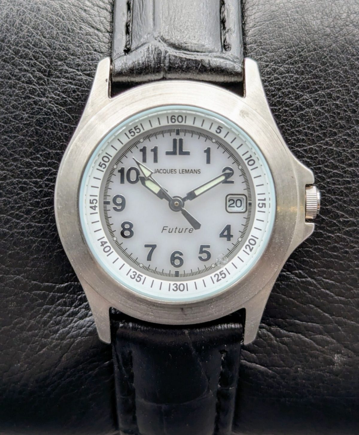 Jacques Lemans Damenarmbanduhr 1-729 Silber Uhr Ø31mm Quarz #1163