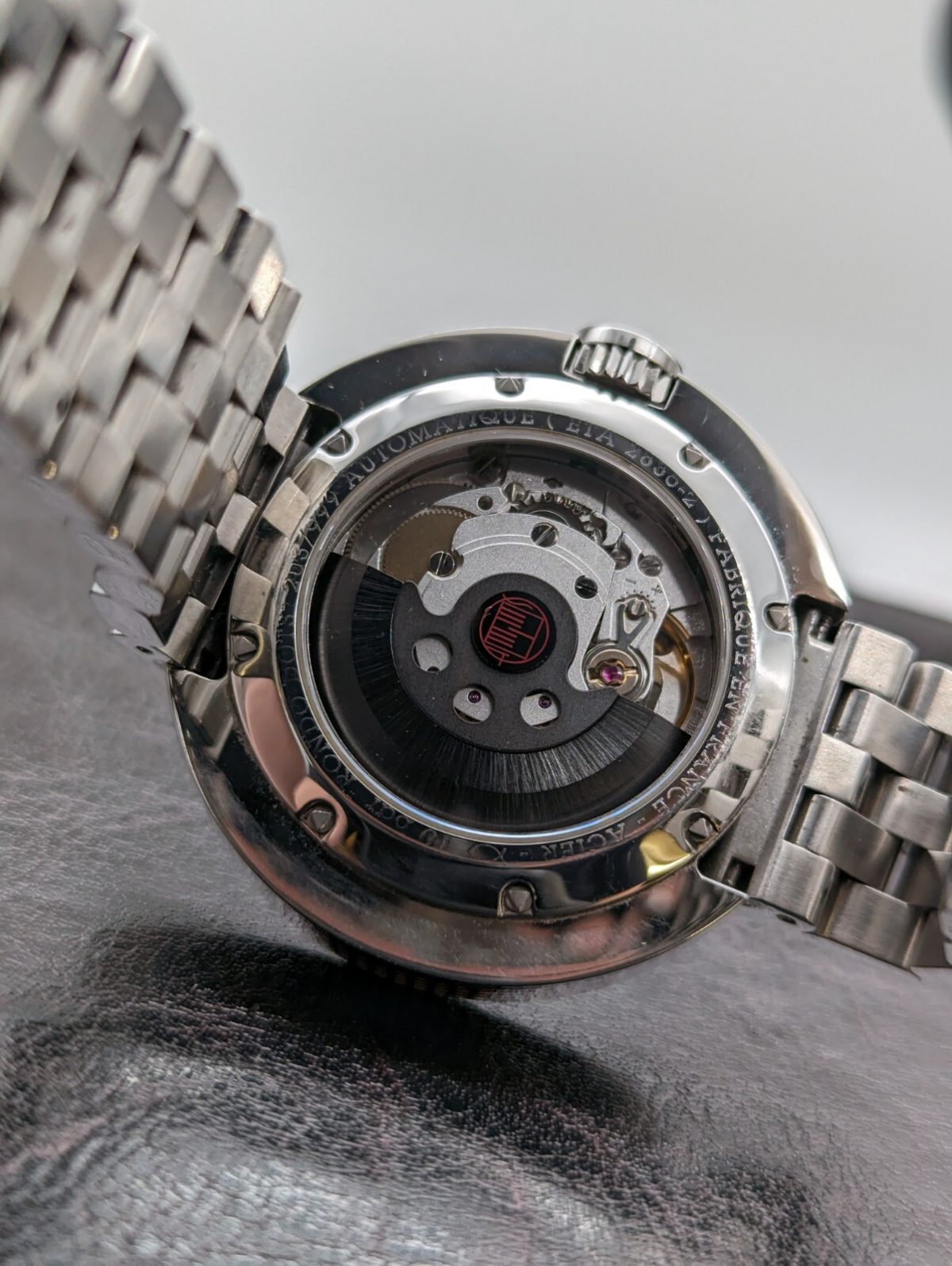 Alain Silberstein Herrenuhr Rondo Dots limitiert 42,5mm Uhr 203/999 #190