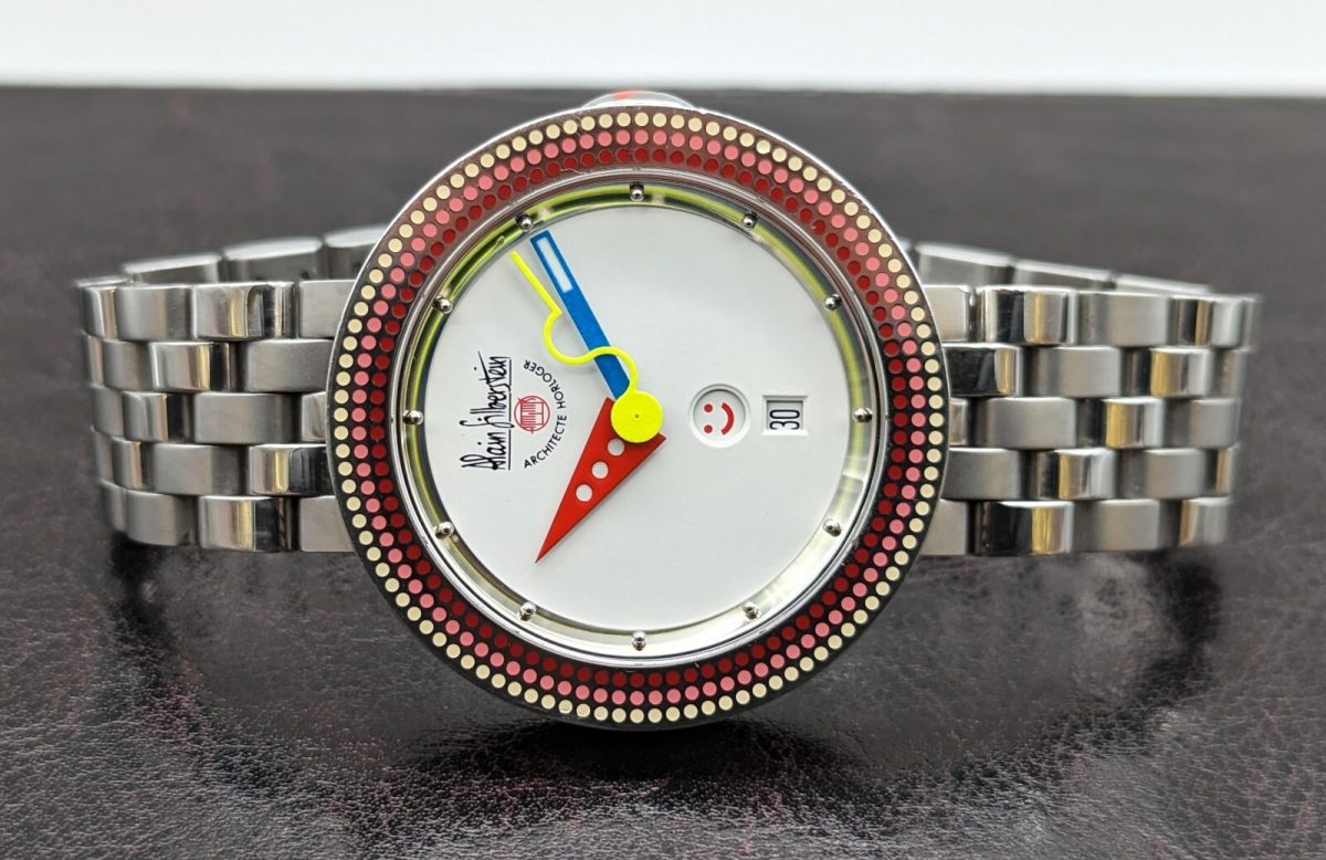 Alain Silberstein Herrenuhr Rondo Dots limitiert 42,5mm Uhr 203/999 #190