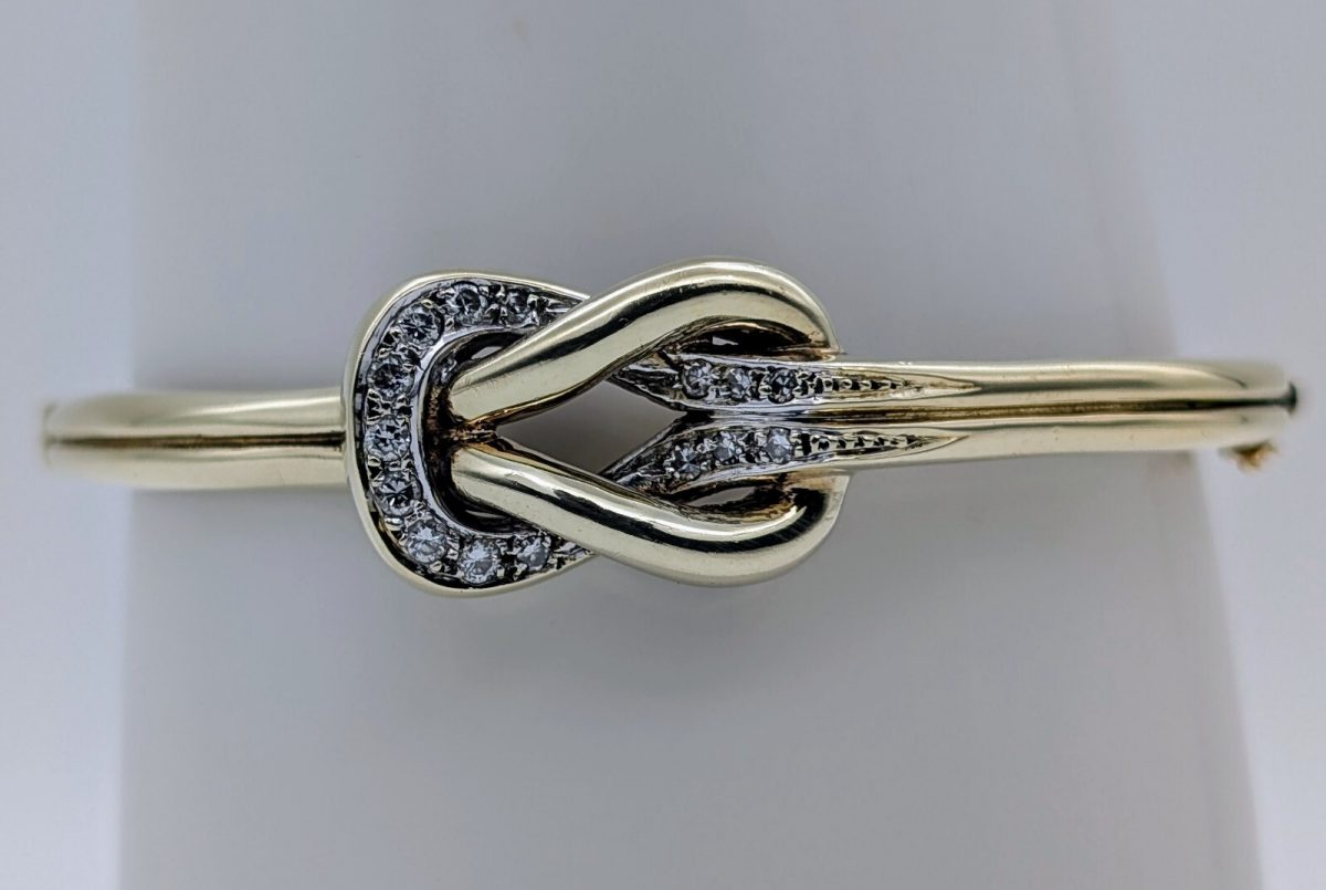 Luxus Brillanten Armreifen Armband 585/14K Kette Gelbgold 17cm 21,60Gramm #681