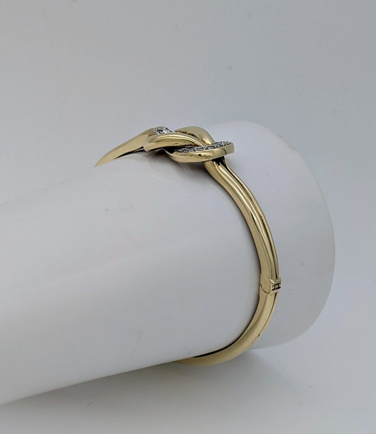 Luxus Brillanten Armreifen Armband 585/14K Kette Gelbgold 17cm 21,60Gramm #681