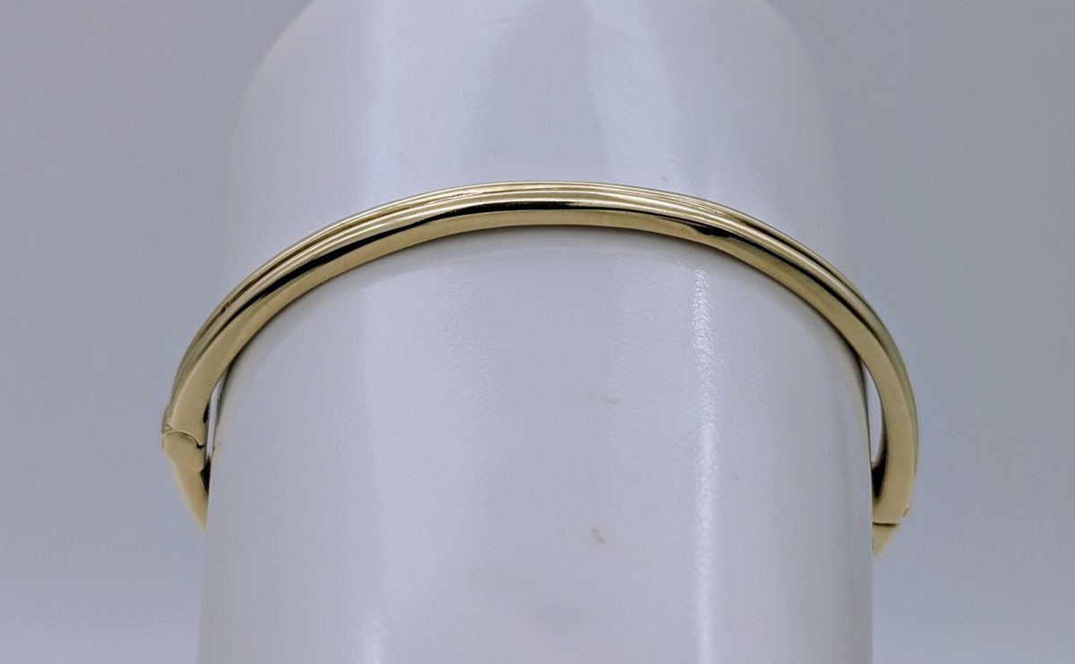 Luxus Brillanten Armreifen Armband 585/14K Kette Gelbgold 17cm 21,60Gramm #681