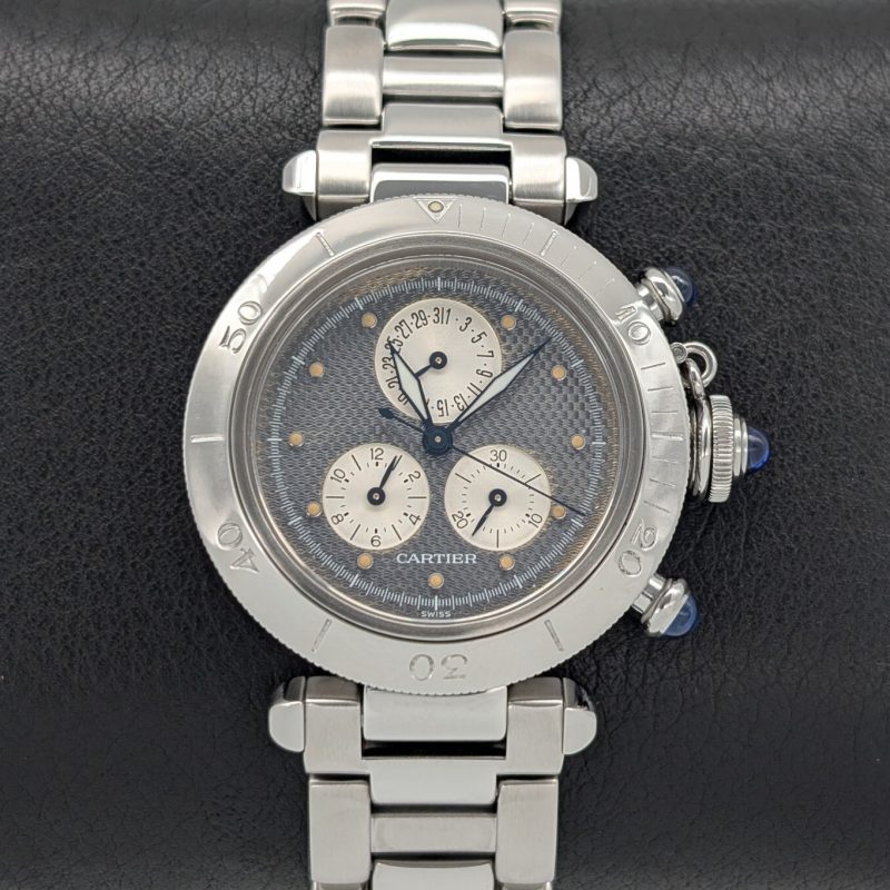 Cartier – Pasha Chronoreflex 1352.1 Uhr Ø35mm Quarz Uhr Revision 02/2025 #425