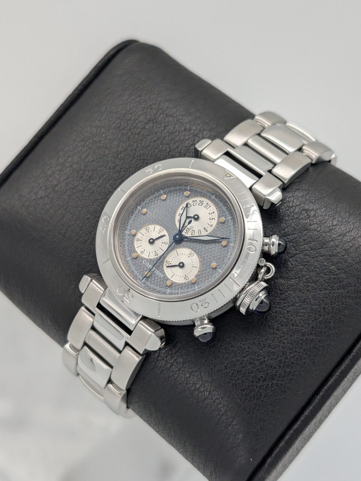 Cartier – Pasha Chronoreflex 1352.1 Uhr Ø35mm Quarz Uhr Revision 02/2025 #425