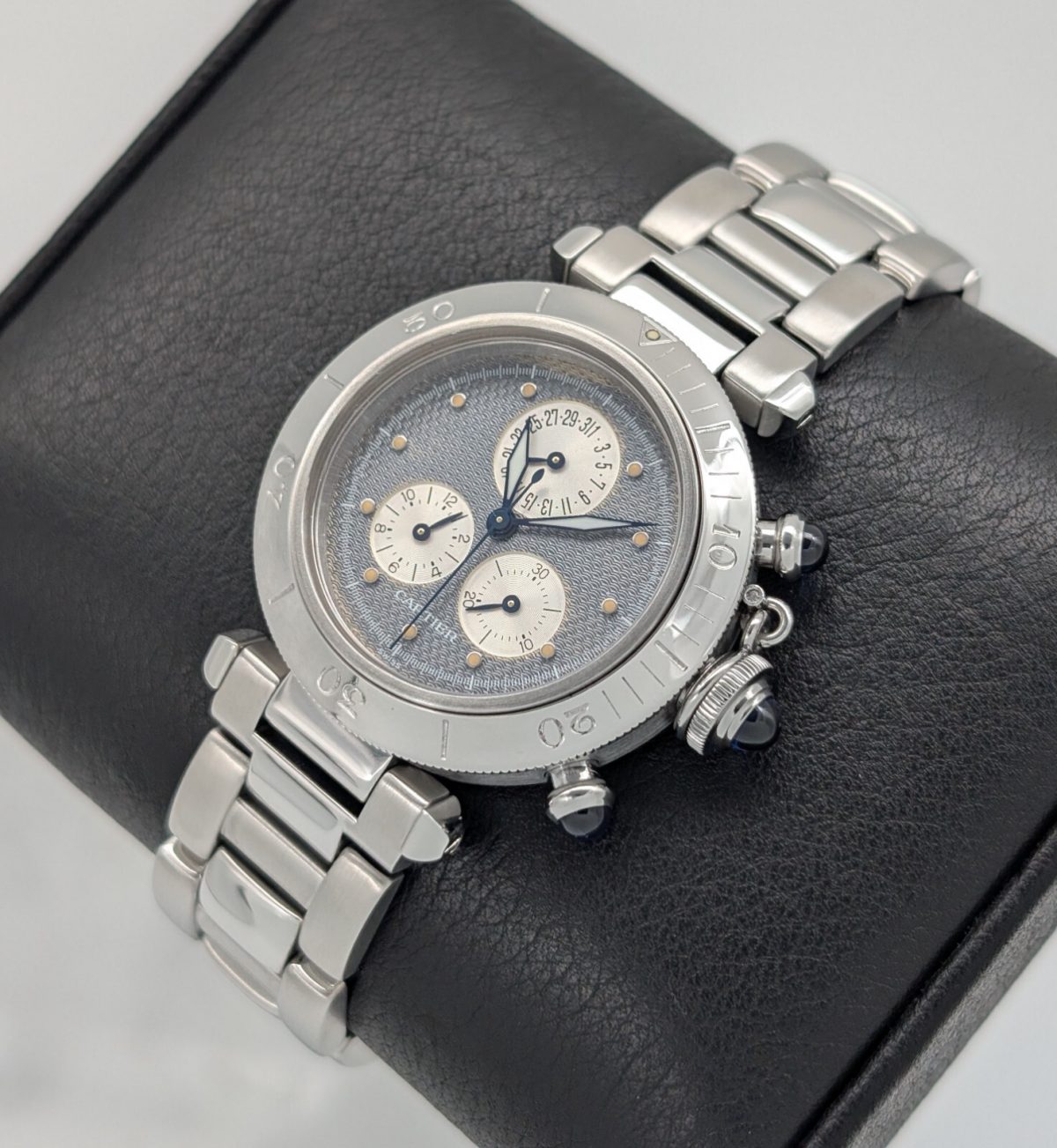 Cartier – Pasha Chronoreflex 1352.1 Uhr Ø35mm Quarz Uhr Revision 02/2025 #425