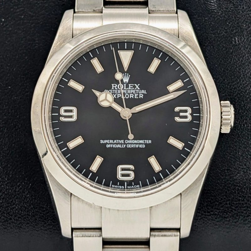 Rolex Explorer 1 - Serie M | Ref.:114270 | Ø36mm | Black/Dial | 2007 Uhr #1410