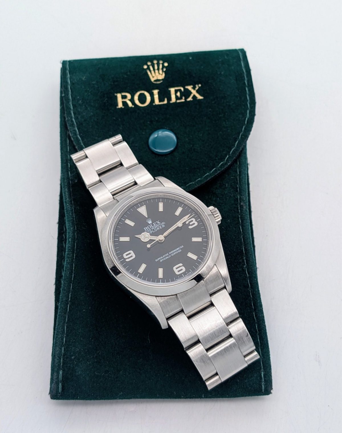 Rolex Explorer 1 - Serie M | Ref.:114270 | Ø36mm | Black/Dial | 2007 Uhr #1410