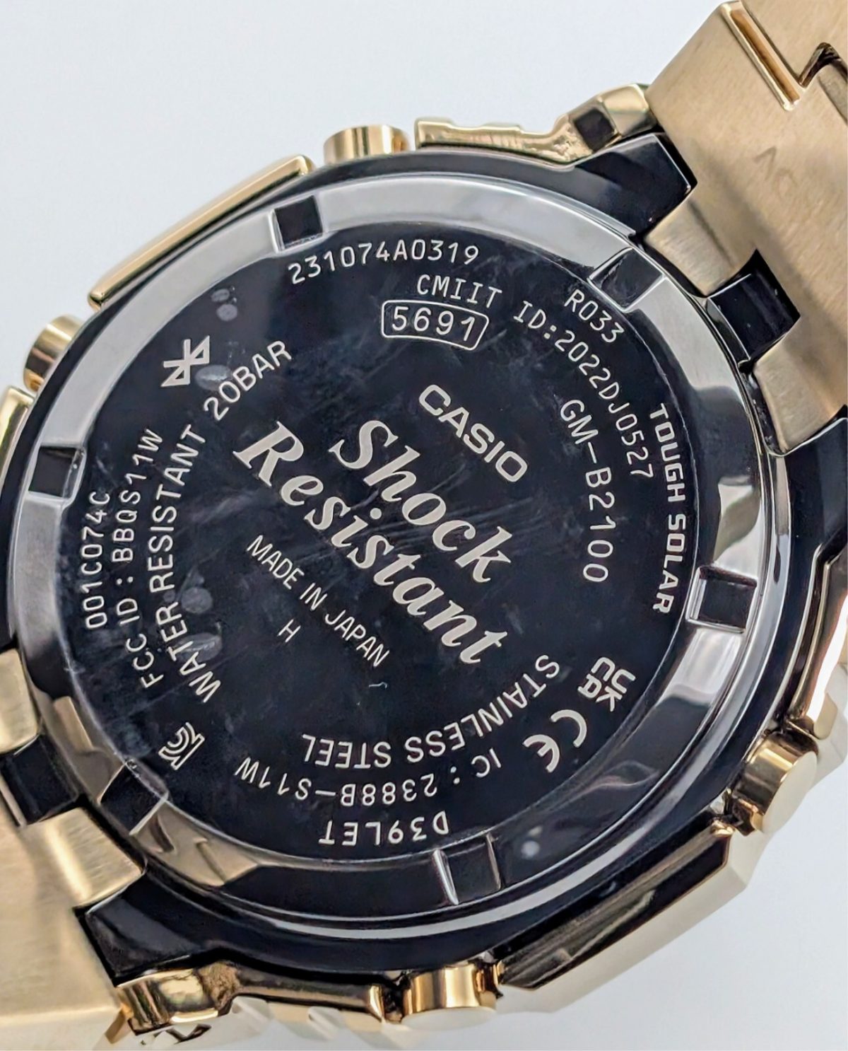 Casio G-Shock Ref: GM-B2100GD-9AER 44mm Quarz Herrenuhr #774