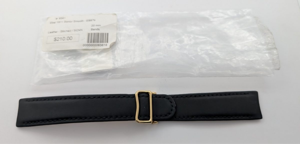 Ebel Le Modulor 1911 | E8137241 Lederarmband 18K Gelbgold Schließe 20/18mm #1355