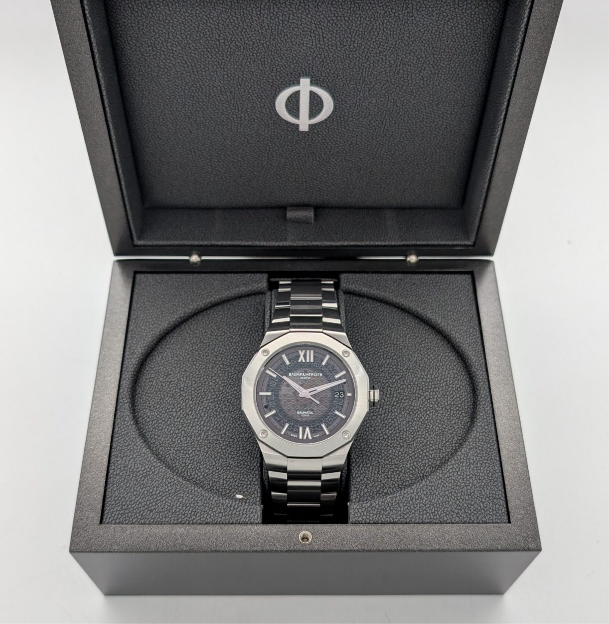 Baume & Mercier Riviera Baumatic | REF. BM100015 | 2022 Full Set Ø42mm Uhr #1386