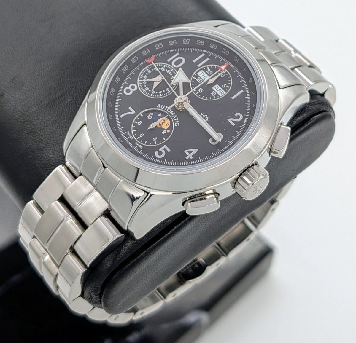 Delma Klondike Automatic Moonphase | REF. 467.396 BLK | Full Set Ø41mm Uhr #1380